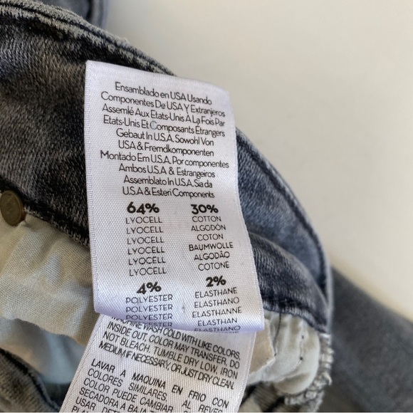 MOTHER || High Waisted Looker Jeans Gray Wash 26 - Picture 8 of 12